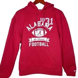 Alabama Roll Tide Football Soffe Pullover Hoodie Sweatshirt Size Medium
